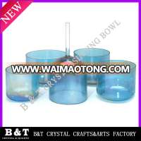 bule of Chakara energy quartz crystal singing bowl CCB110